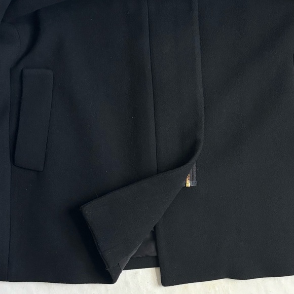 J Crew Mercantile Wool City Wool Blend Coat Jacket in Black Plus Size 18 - Picture 9 of 16